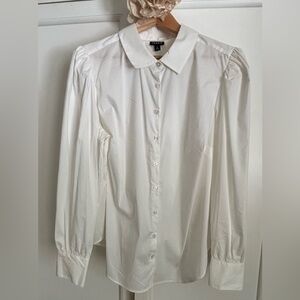 Torrid White Blouse